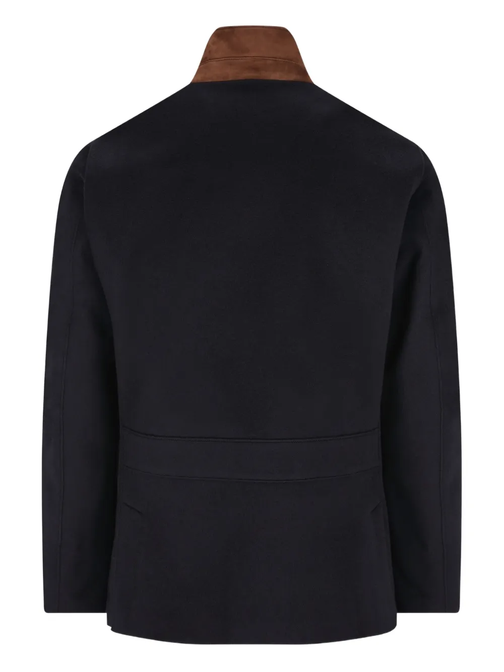 Loro Piana suede-collar cashmere jacket | بليزرات | Image 2