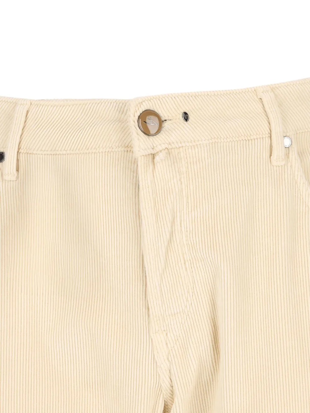 Hand Picked Ribfluwelen broek Beige