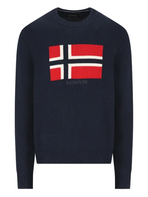 Napapijri crew-neck sweater
