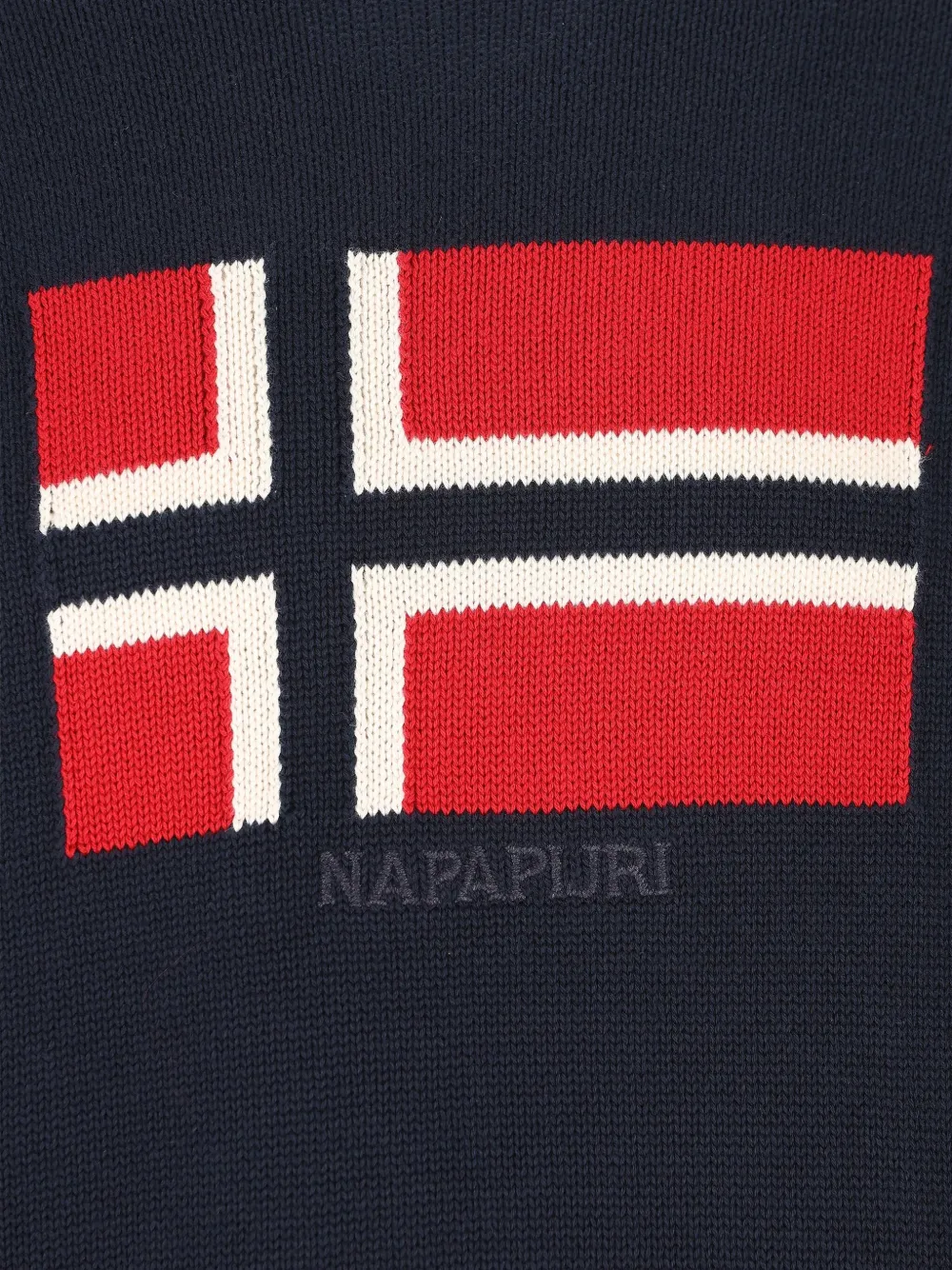 Napapijri Crew-neck Sweater In Blue