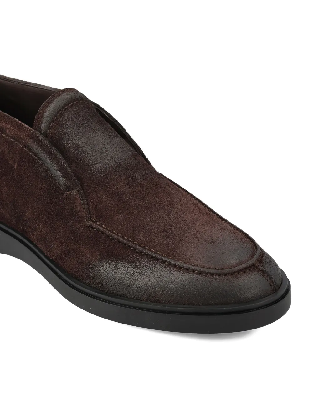 Tagliatore suede loafers Brown