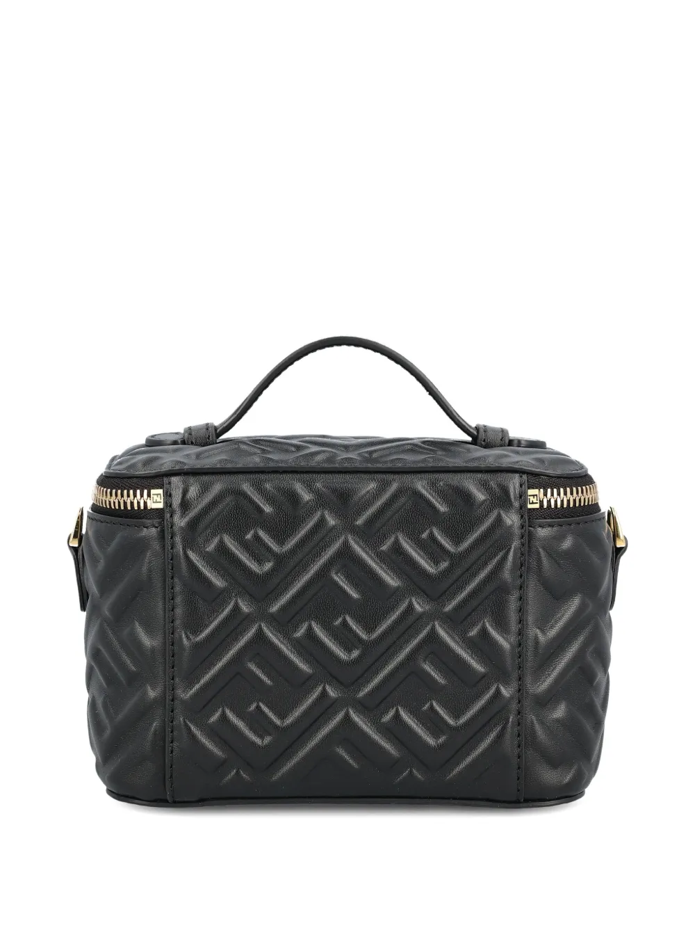 Fendi Mini "vanity" Bag In Black