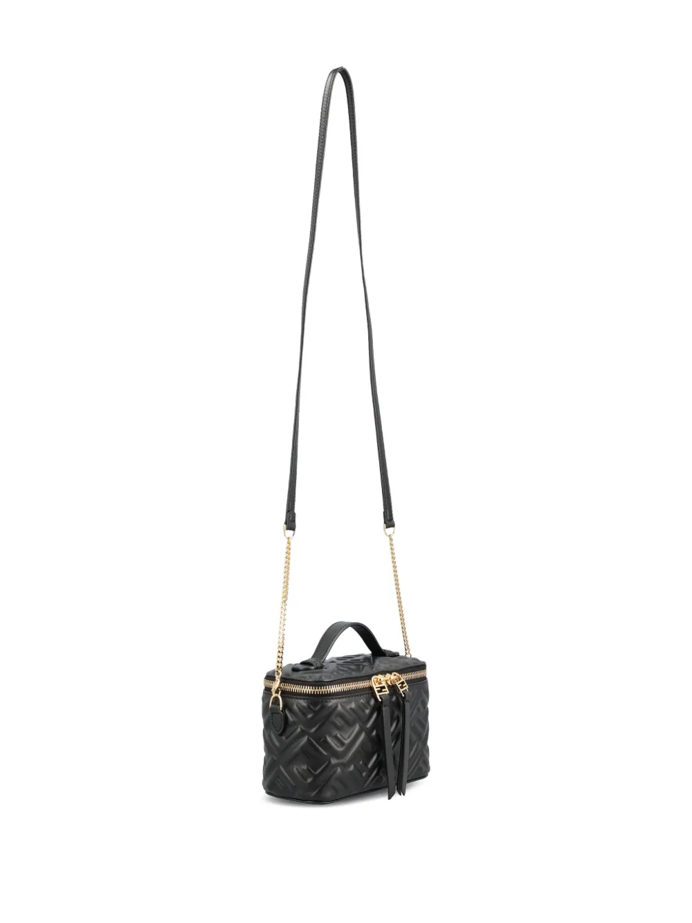 Fendi Mini "vanity" Bag In Black