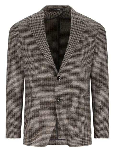 Tagliatore houndstooth wool jacket
