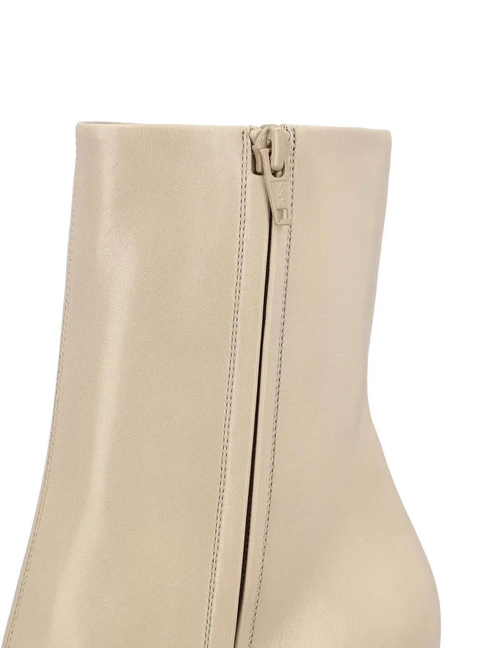 Saint Laurent leather ankle boots Neutrals