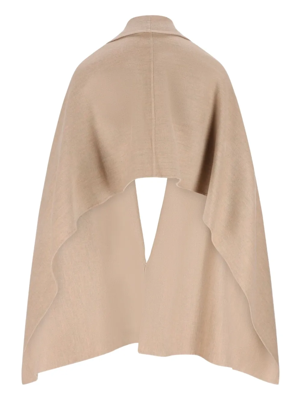 Loro Piana Violante asymmetric pleat cashmere cape | Capes | Image 2