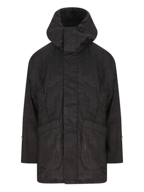 Massimo Osti Studio hooded patch-pocket jacket