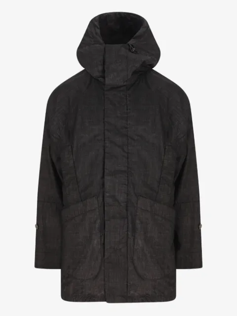 Massimo Osti Studio hooded patch-pocket jacket