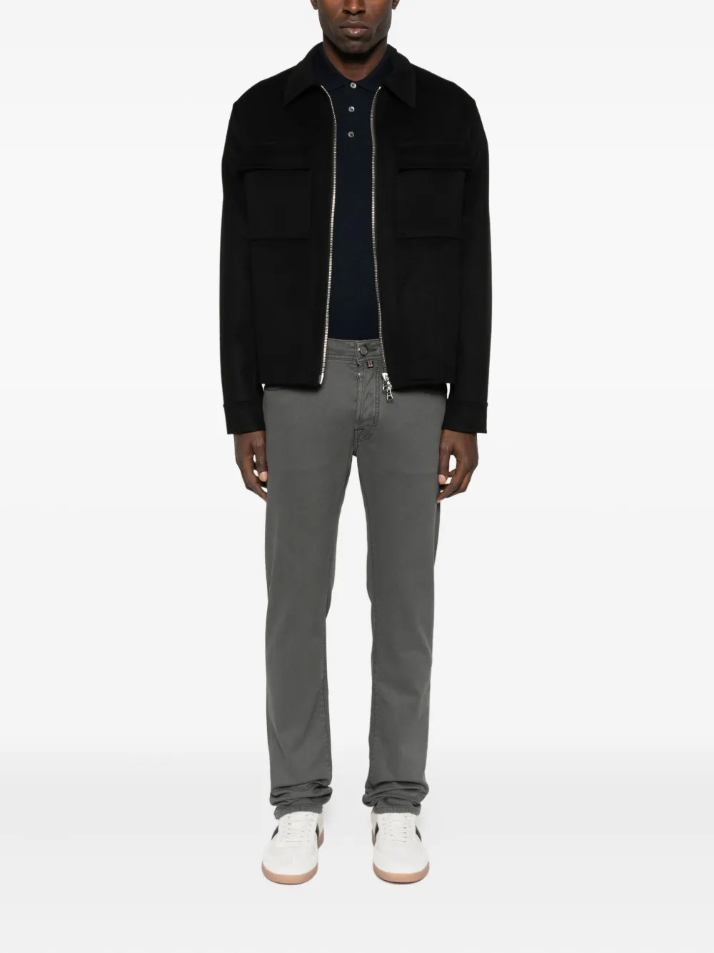 Tagliatore long-sleeve polo shirt | Image 2