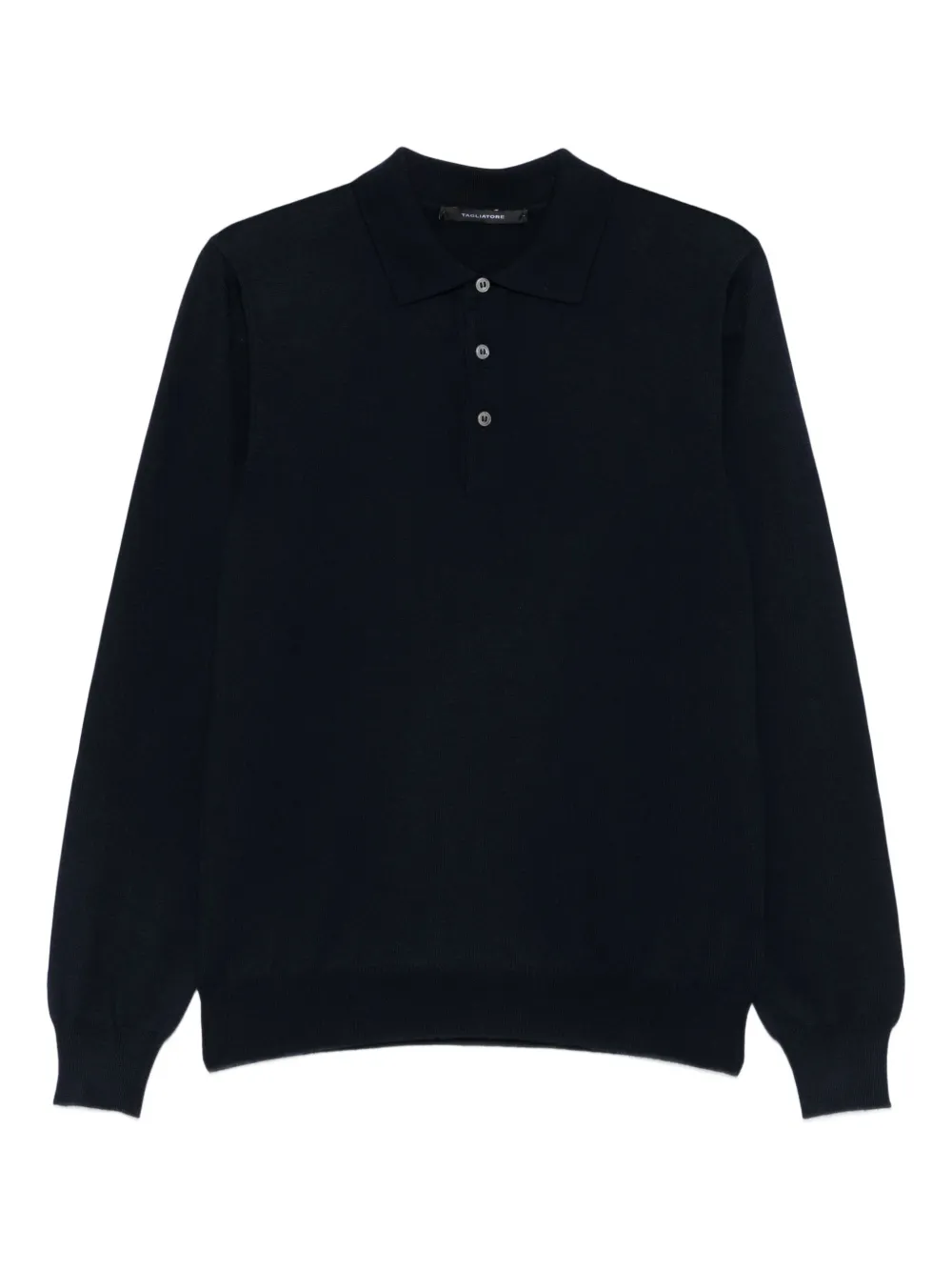 Tagliatore long-sleeve polo shirt | Blue | Image 1