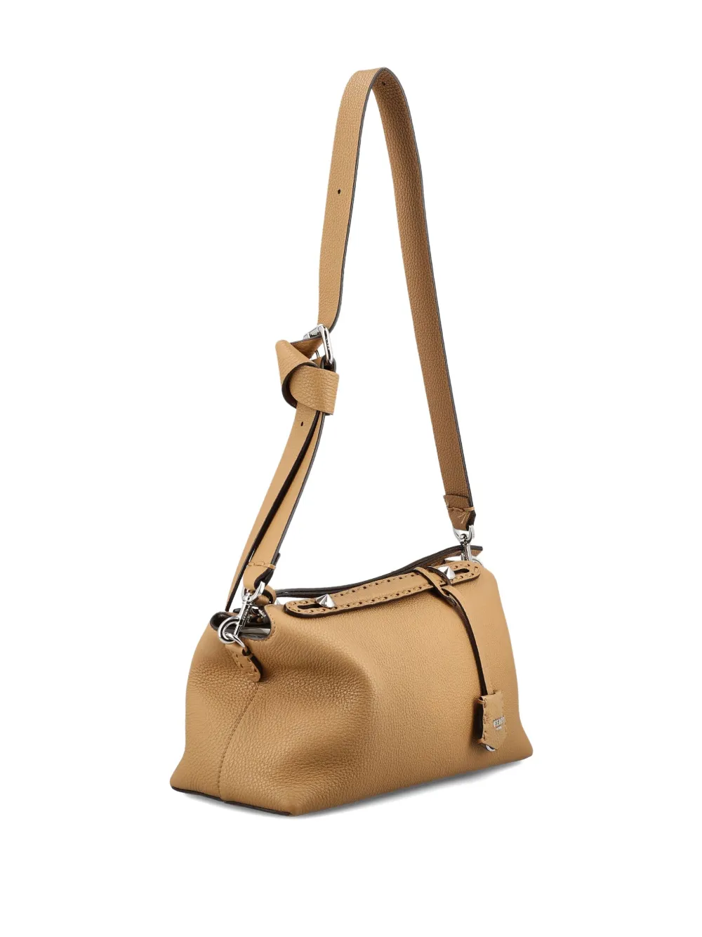 FENDI Grote By The Way Selleria handgestikte shopper Bruin