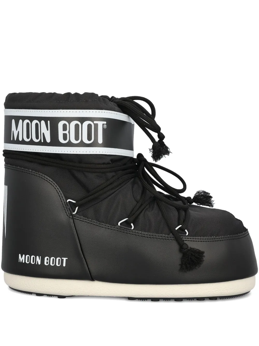 Moon Boot logo-detail snow boots Blacks and greys