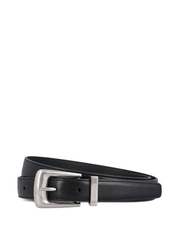 Saint Laurent バックル ベルト | ブラック | FARFETCH JP