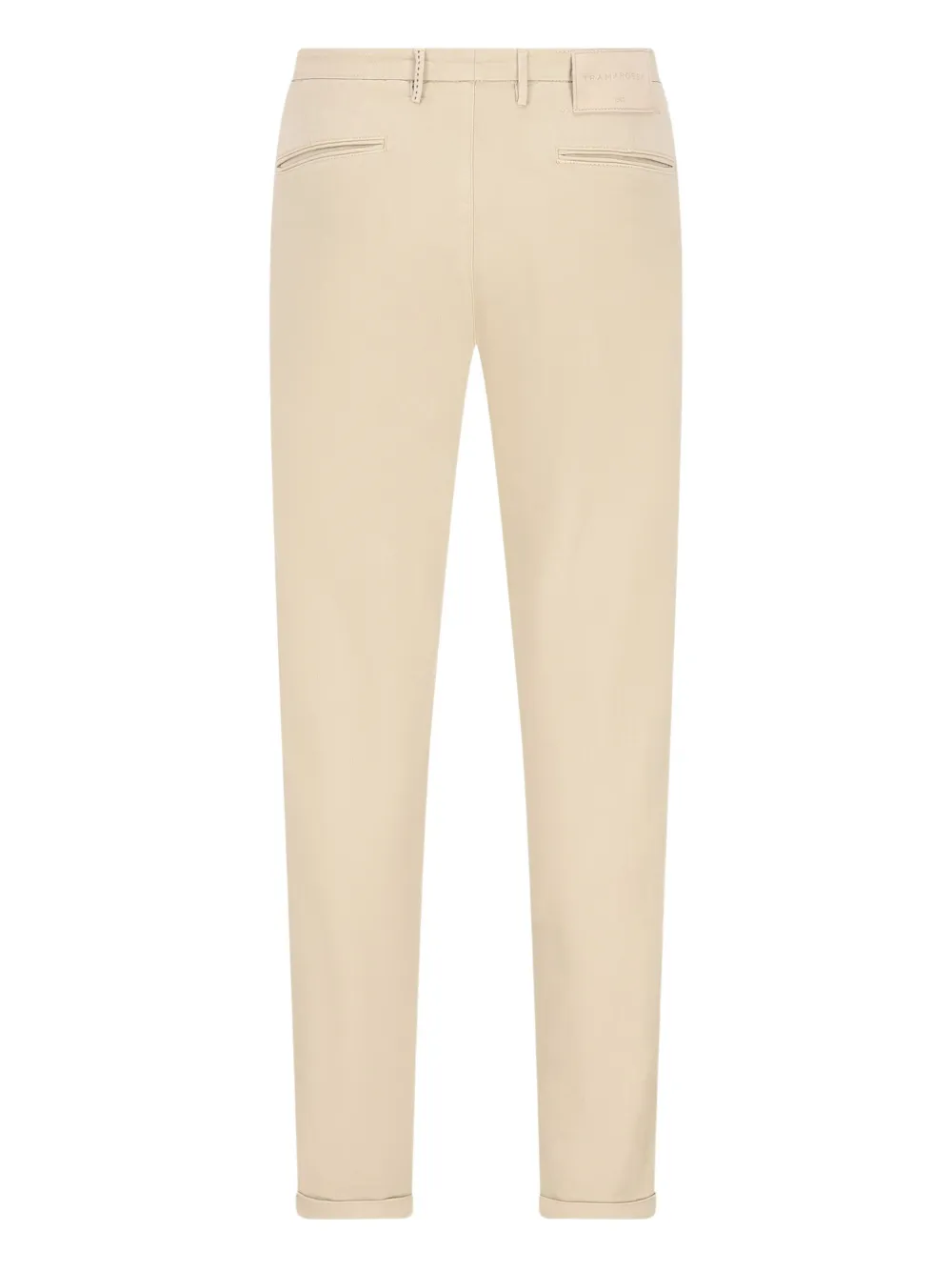 Sartoria Tramarossa metal-ring detail trousers - Beige