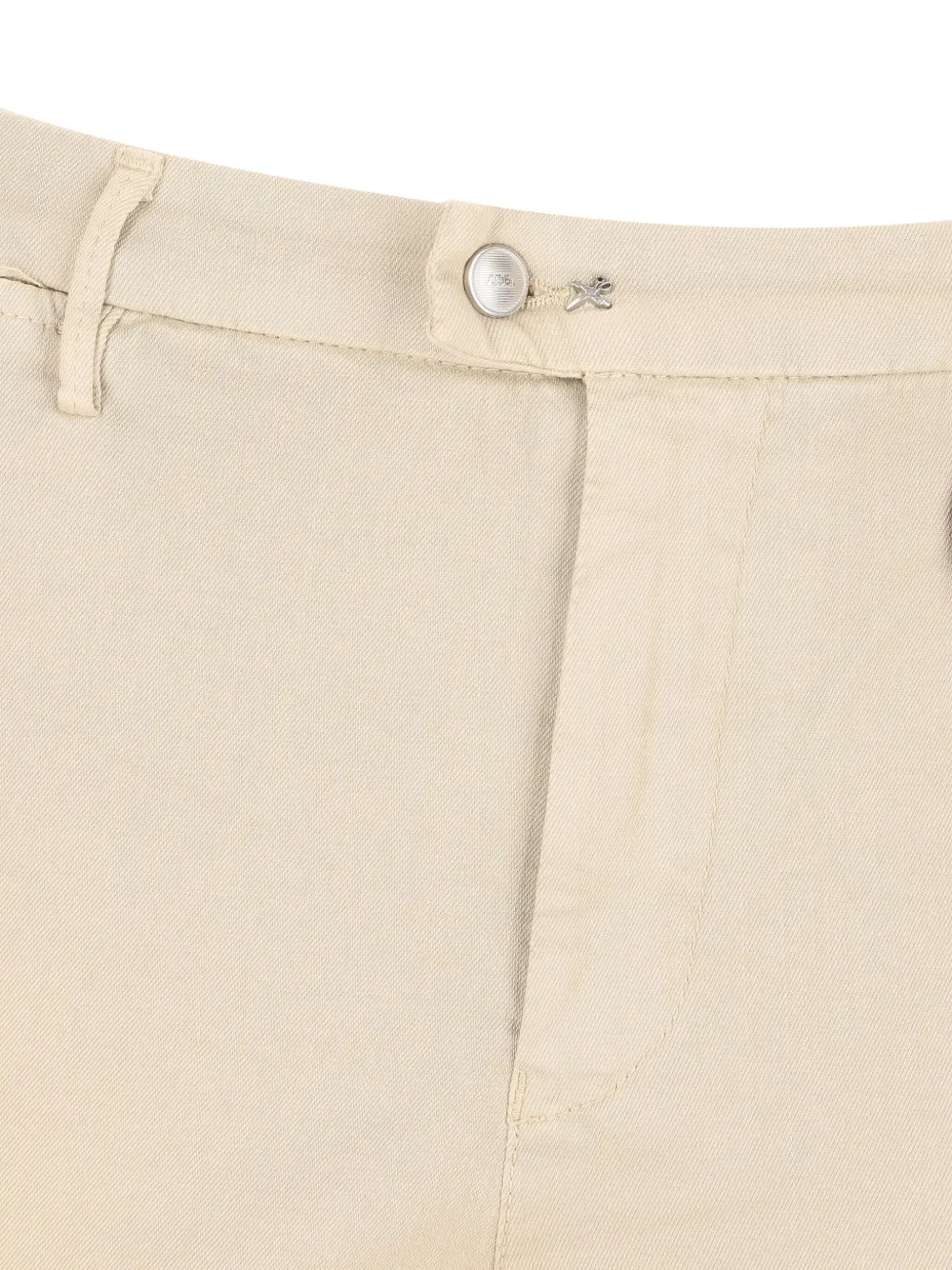 Sartoria Tramarossa Broek met metalen ringdetail Beige