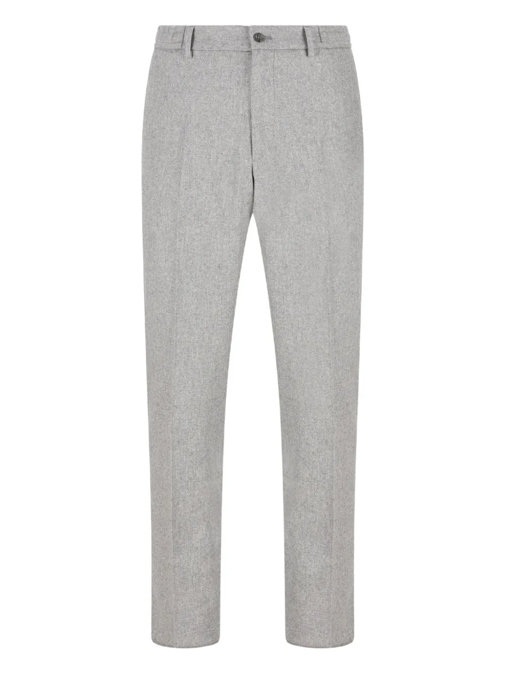 Tagliatore Virgin Wool Trousers In Gray