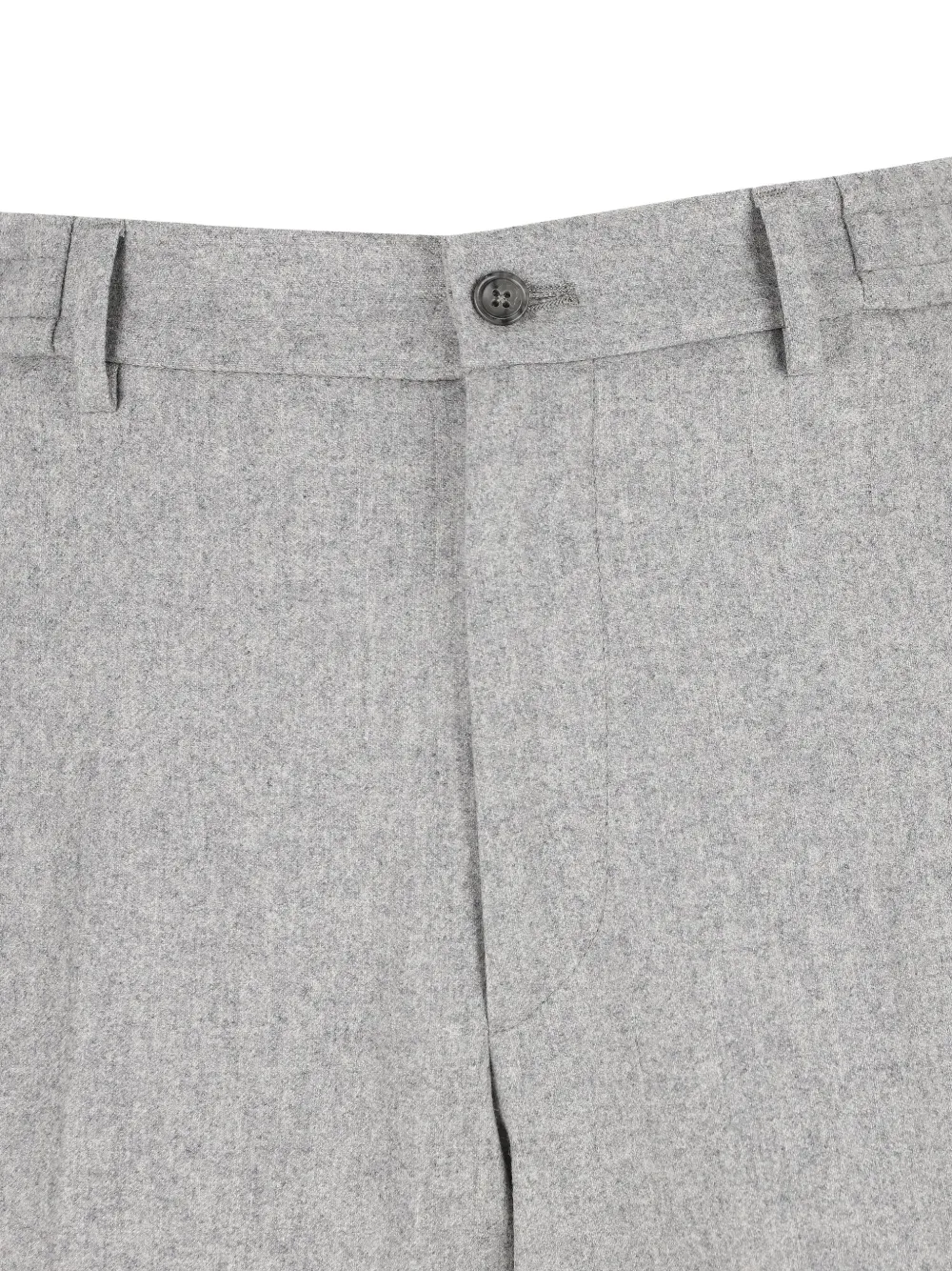 Tagliatore Broek van scheerwol Grijs