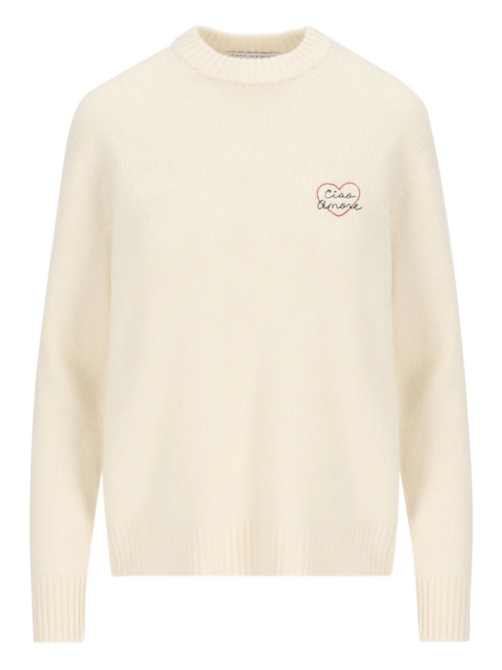 Giada Benincasa Ciao Amore cashmere sweater | Neutrals | Image 1