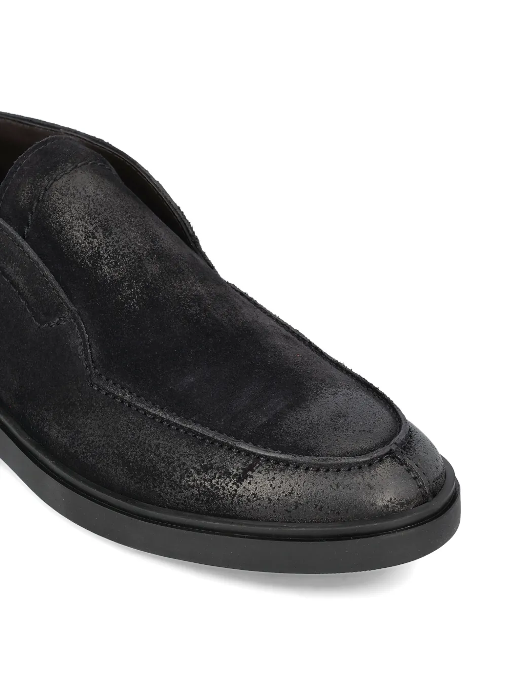 Tagliatore Suède loafers Zwart