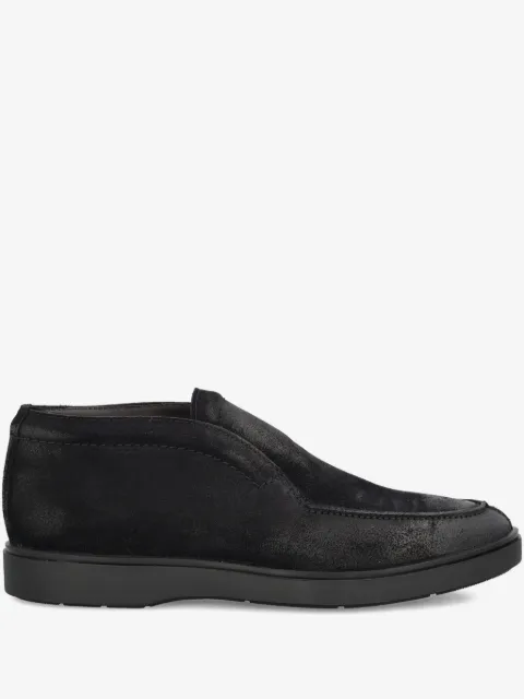 Tagliatore suede-leather loafers