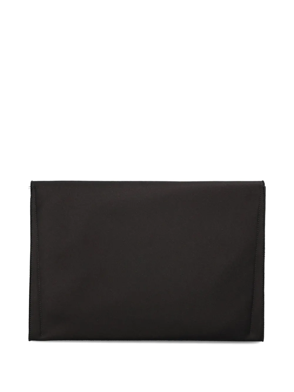 Givenchy Paris 1952 satijnen clutch met borduurwerk - Zwart