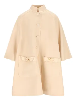 オーダー品　ケープコート　valentino garavani 生地　ミンク毛皮 オーダー品 valentino garavani 生地 ミンク毛皮 - メルカリ
