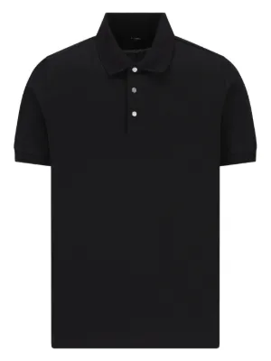 Saint Laurent エンブロイダリー ポロシャツ | ブラック | FARFETCH JP