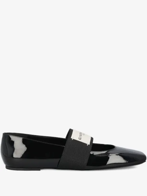 Givenchy patent-leather band ballet flats