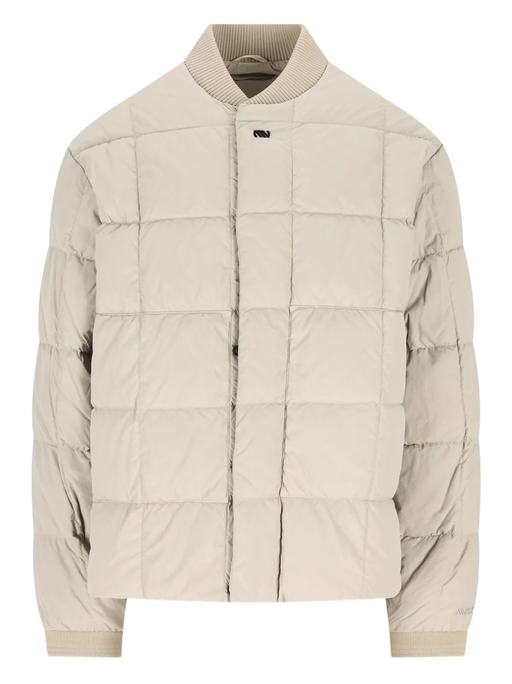 Massimo Osti Studio quilted bomber jacket | Neutrals | Image 1