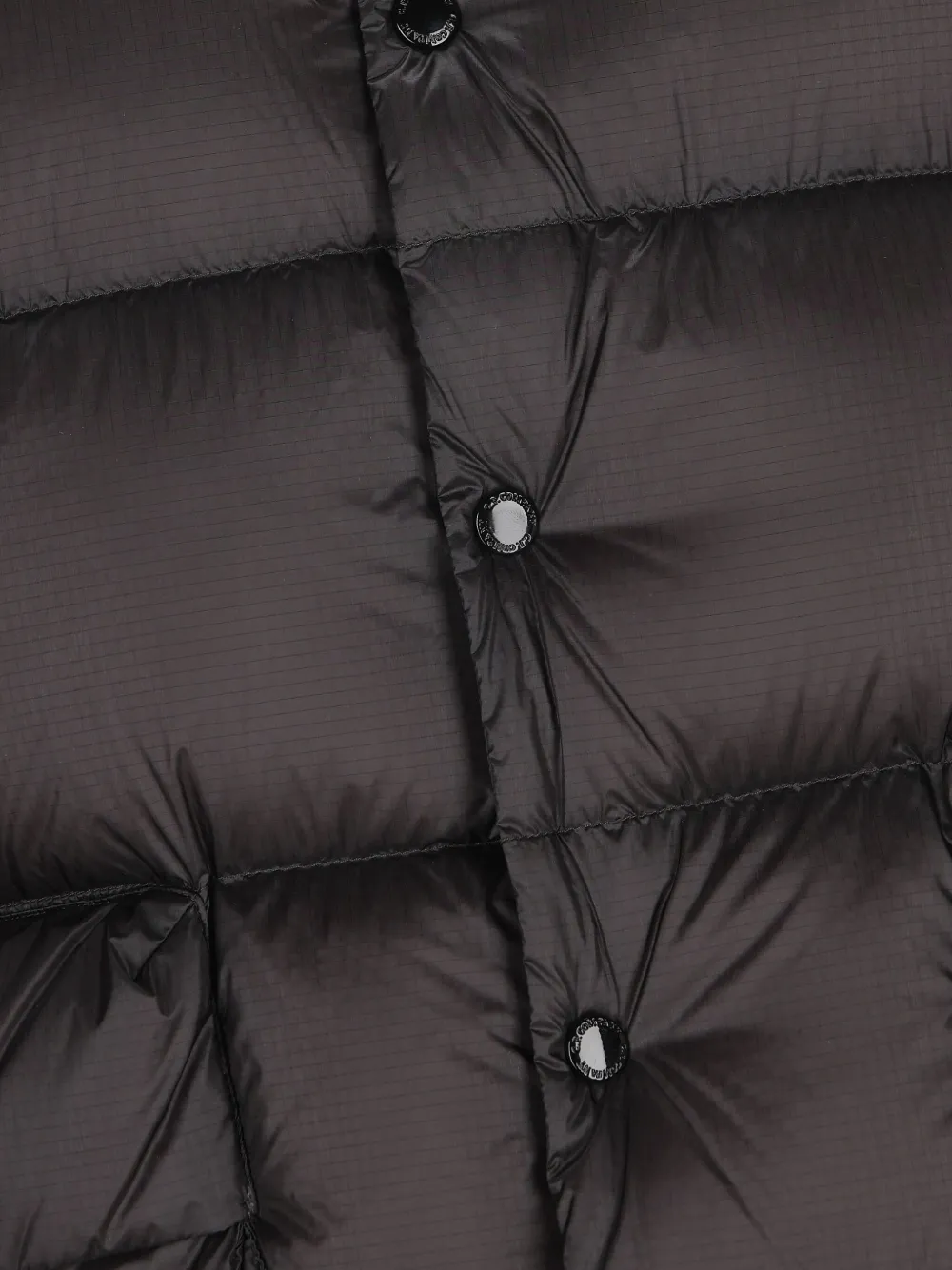 C.p. Company Quilted Puffer Gilet In Black