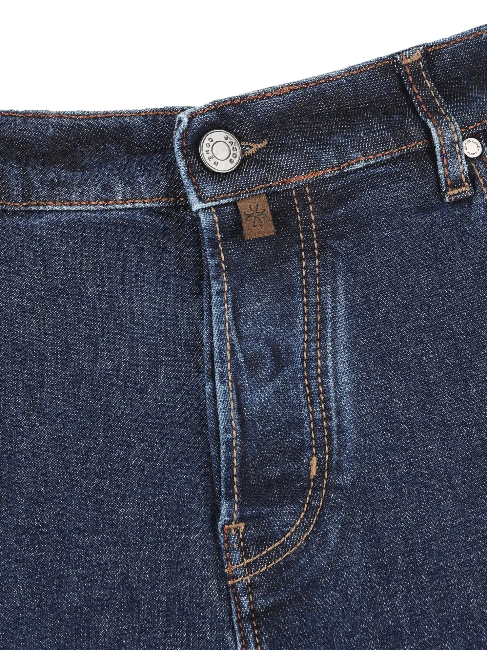 Jacob Cohen Logo-patch Jeans In Blue