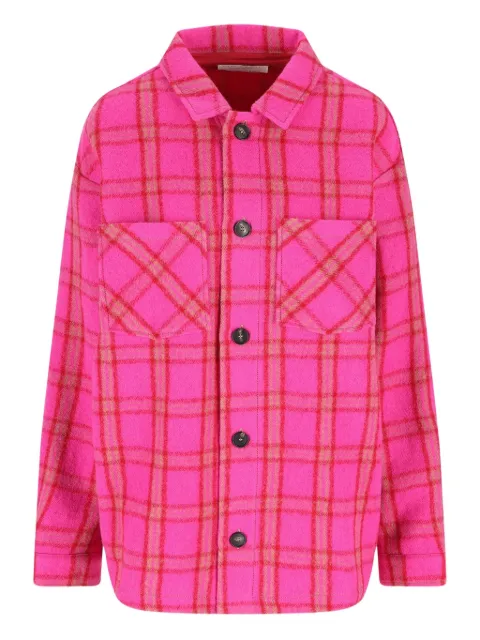 Giada Benincasa checked embroidered jacket