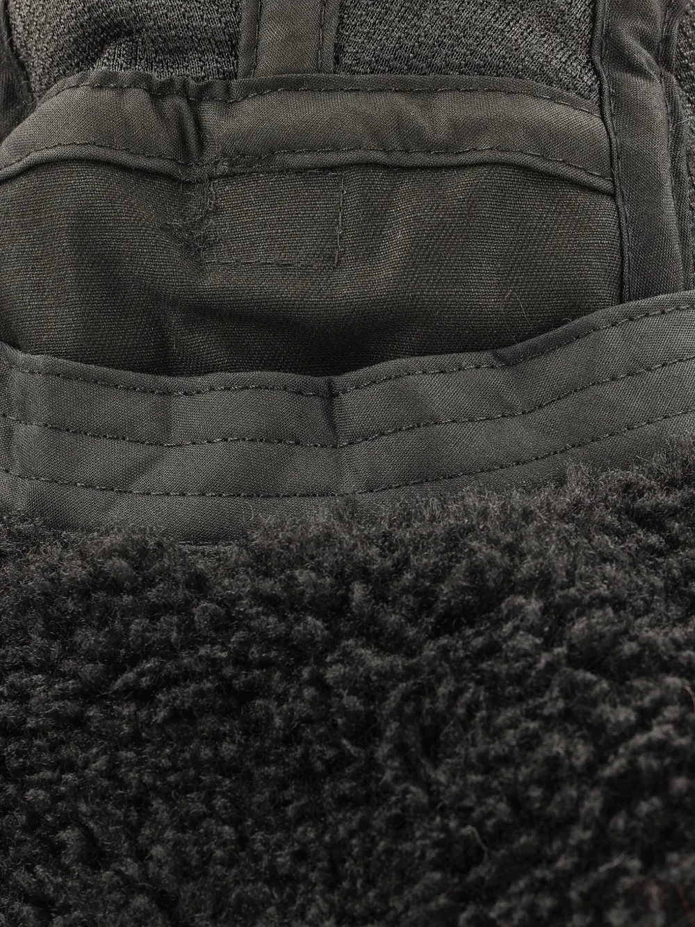 Kangol Fleece hoed met oorkleppen Zwart