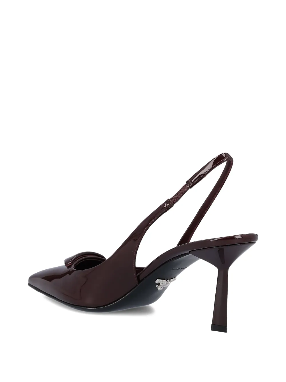 Prada 75 mm slingback pumps Bruin