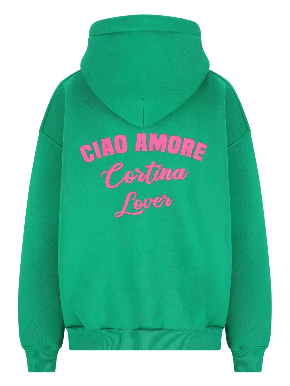 Giada Benincasa logo-print hoodie - Groen