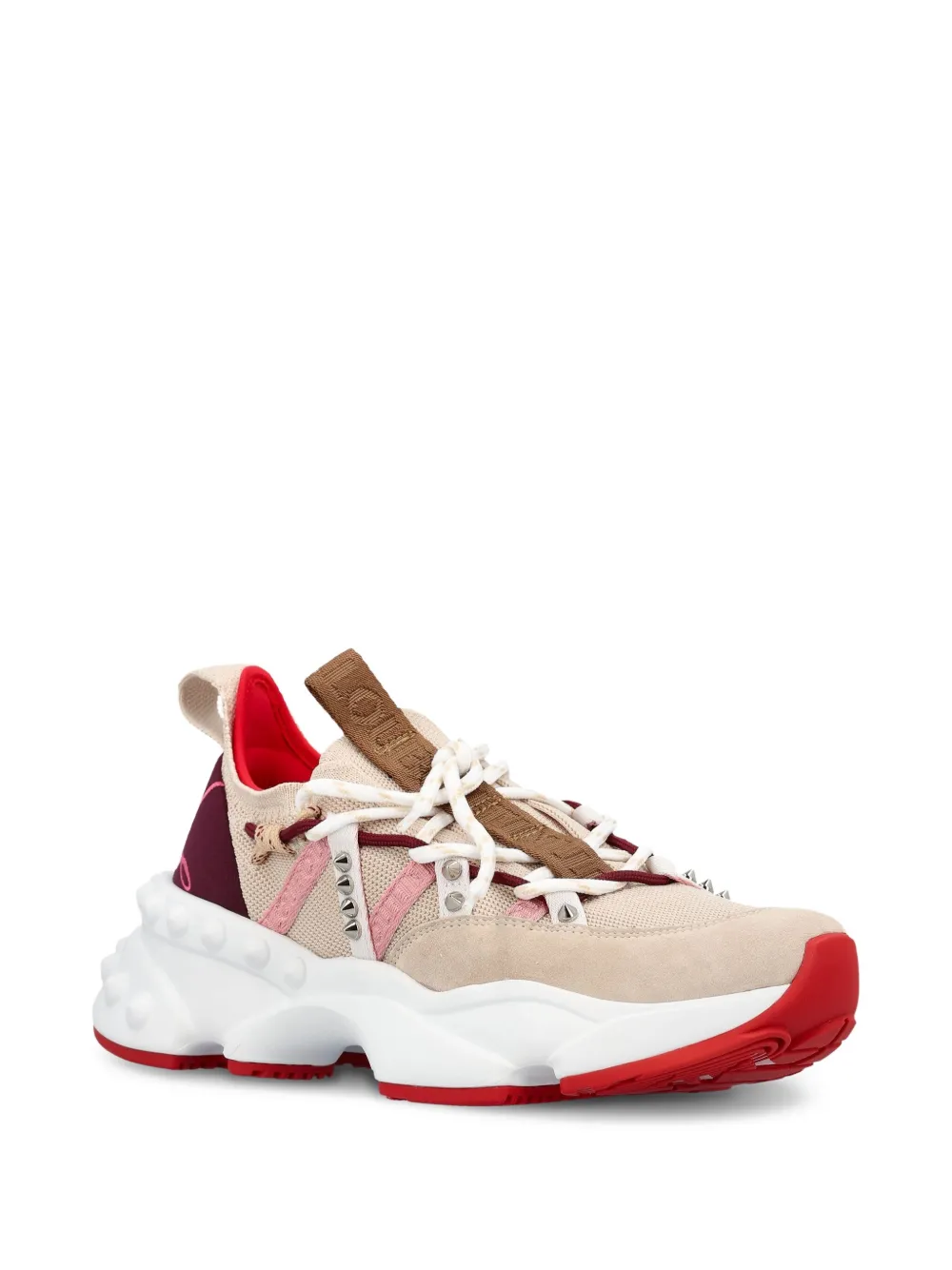 Christian Louboutin studded leather sneakers | Low-Tops | Image 2
