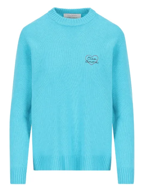 Giada Benincasa Heartbeat cashmere sweater