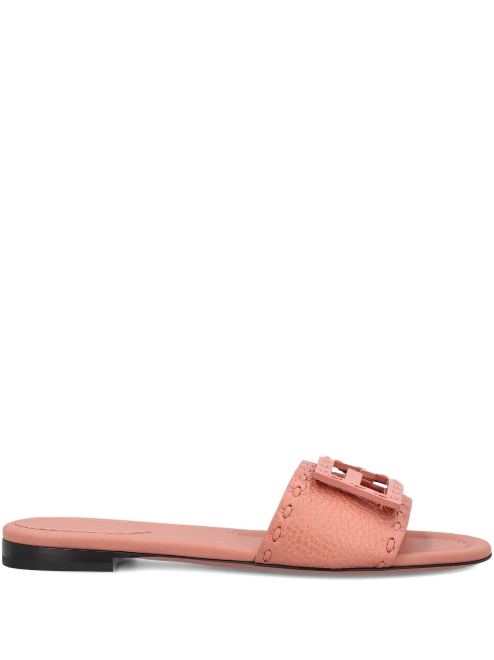 FENDI FF-buckle leather sandals | Pink | Image 1