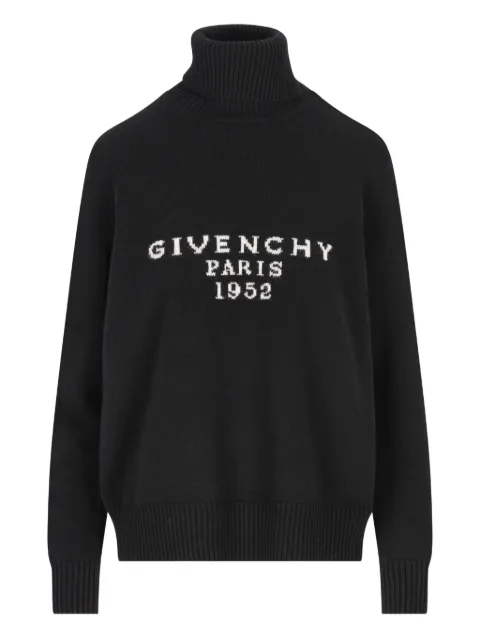 Givenchy logo-detail turtleneck sweater