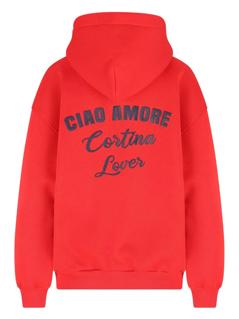 Giada Benincasa Hoodie met borduurwerk - Rood