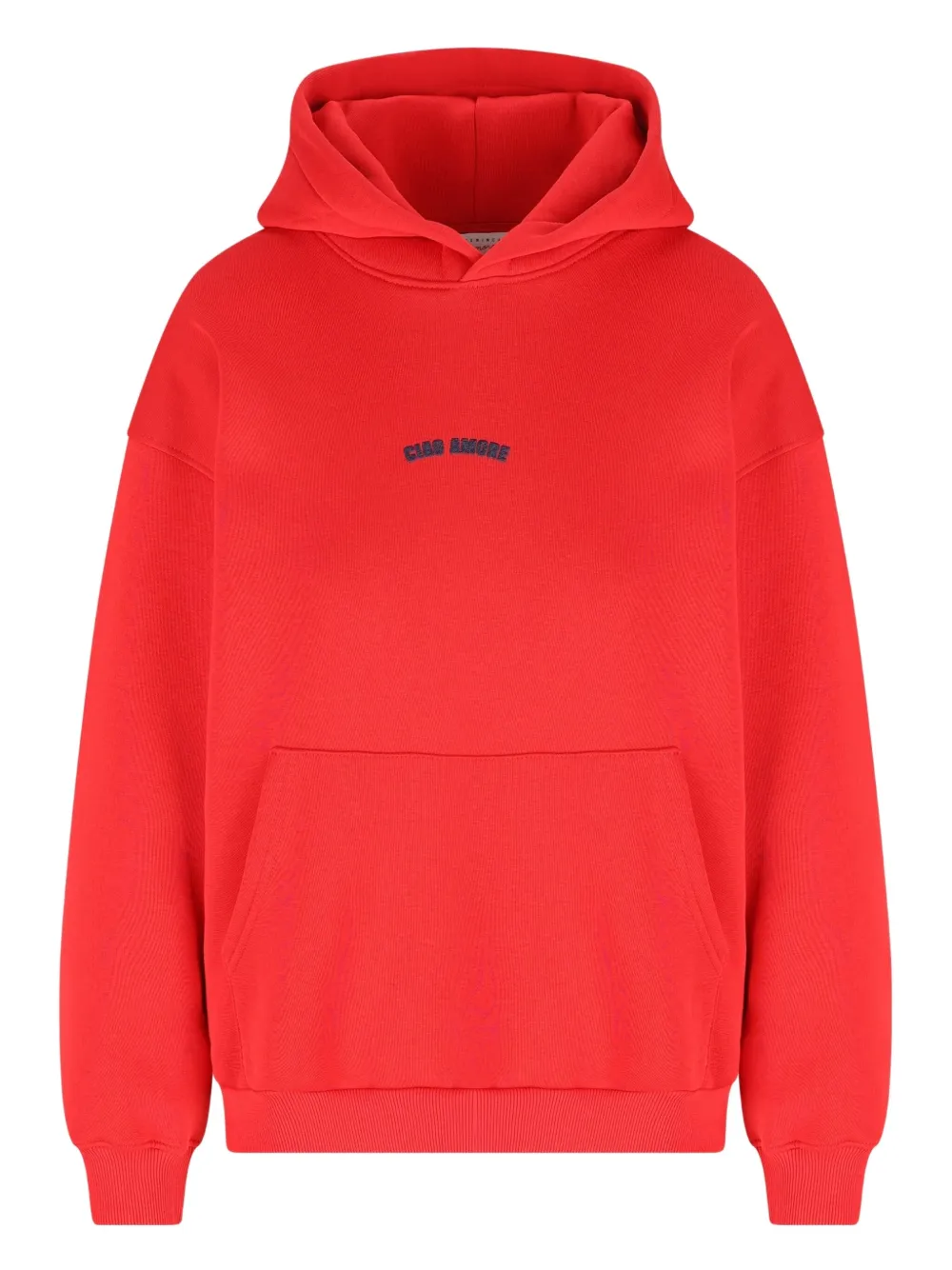 Giada Benincasa embroidered hoodie | Red | Image 1