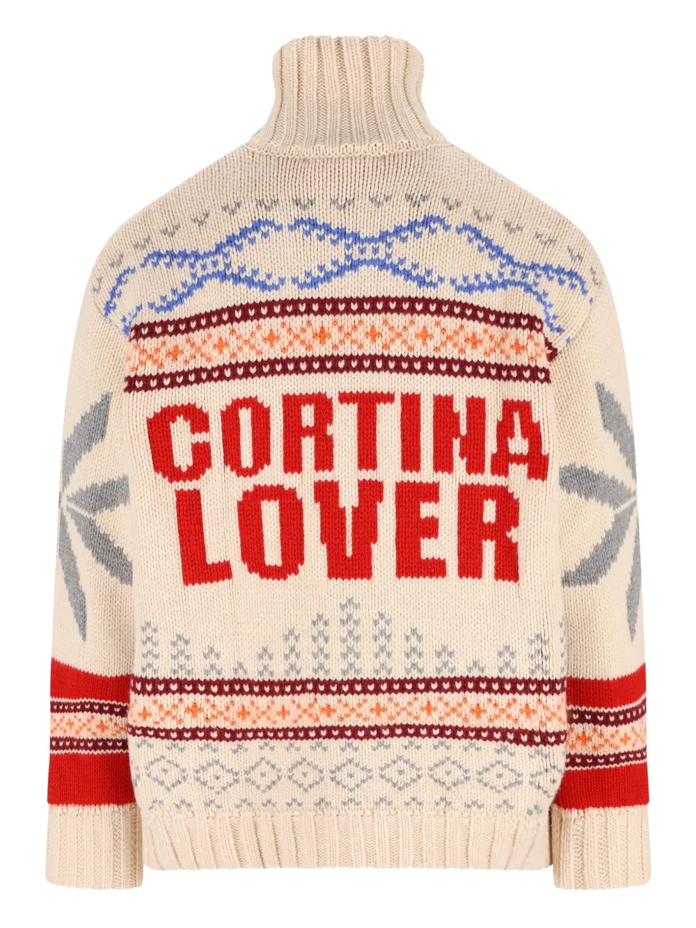 Giada Benincasa Fairisle-pattern zip-up jacket | Cardigans | Image 2