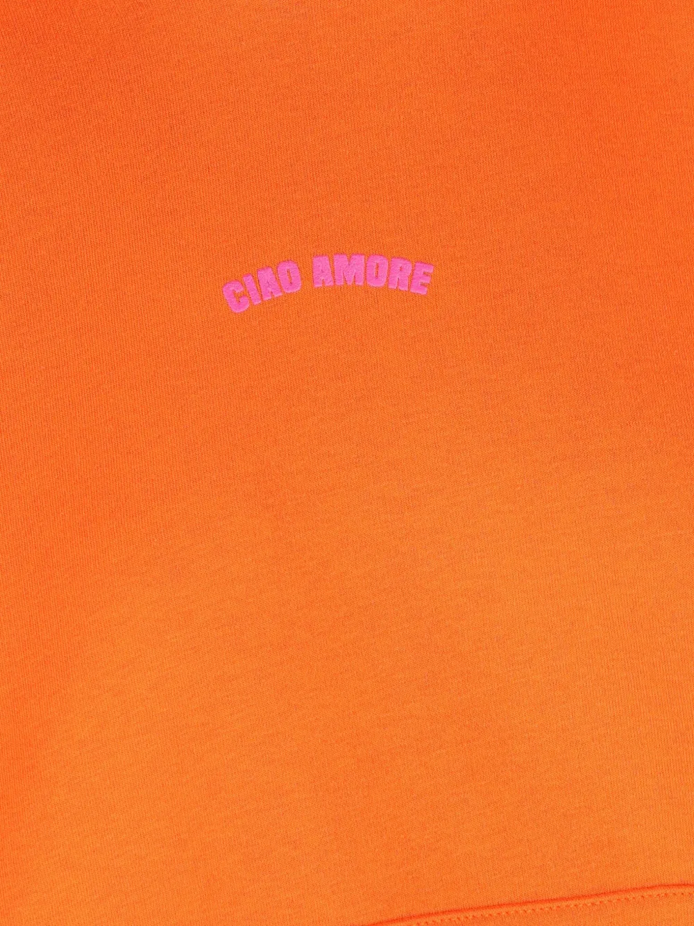 Giada Benincasa Hoodie met logoprint Oranje