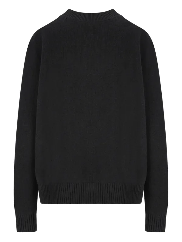Givenchy Suéter Com Logo Intarsia | Preto | FARFETCH BR