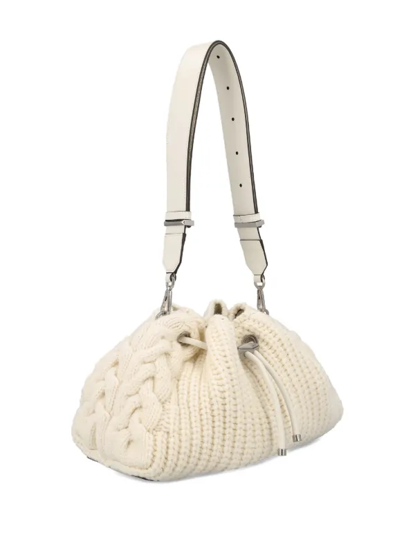 Jimmy Choo Cinch ショルダーバッグ M | ニュートラル | FARFETCH JP