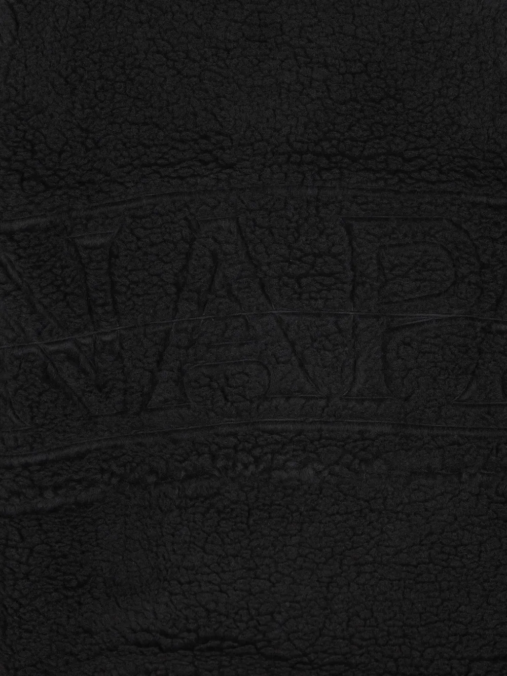 Napapijri Logo-patch Fleece Jacket In Black