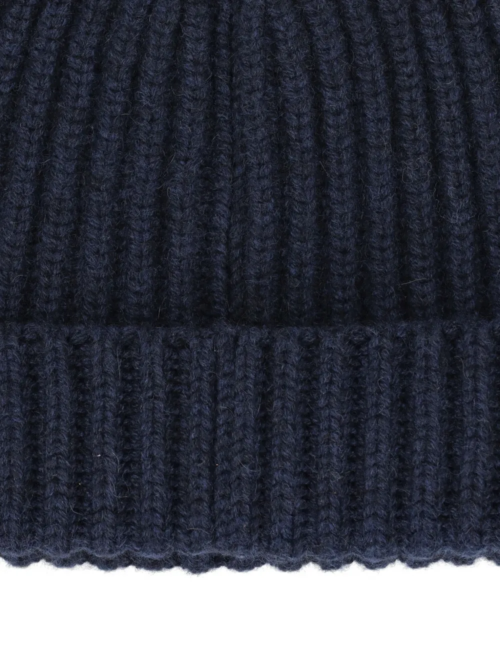 Loro Piana Ribbed Cashmere Beanie In Blue
