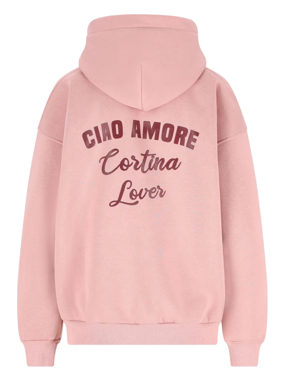Giada Benincasa Hoodie met geborduurd detail en lange mouwen - Roze