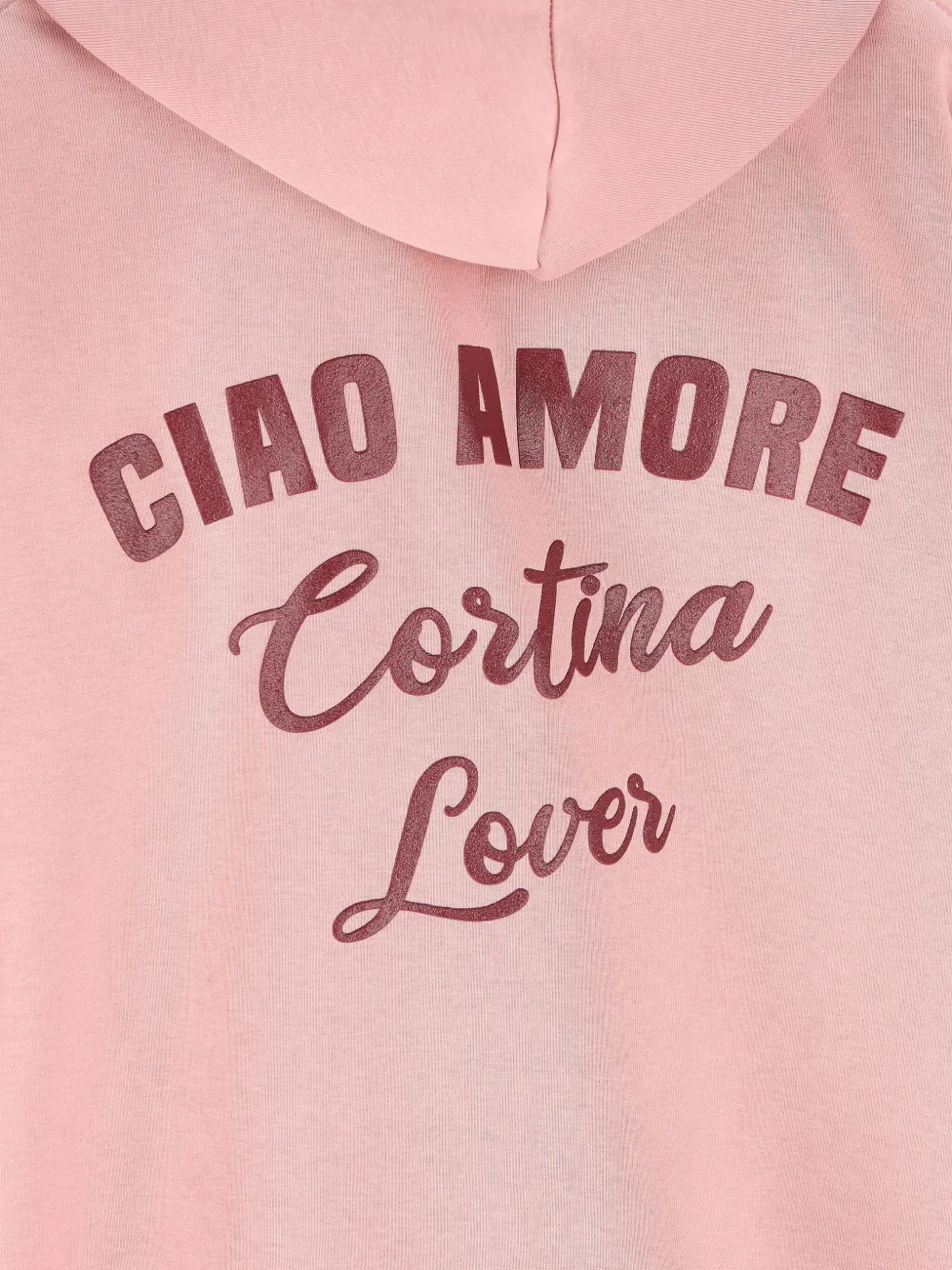 Giada Benincasa Hoodie met geborduurd detail en lange mouwen Roze