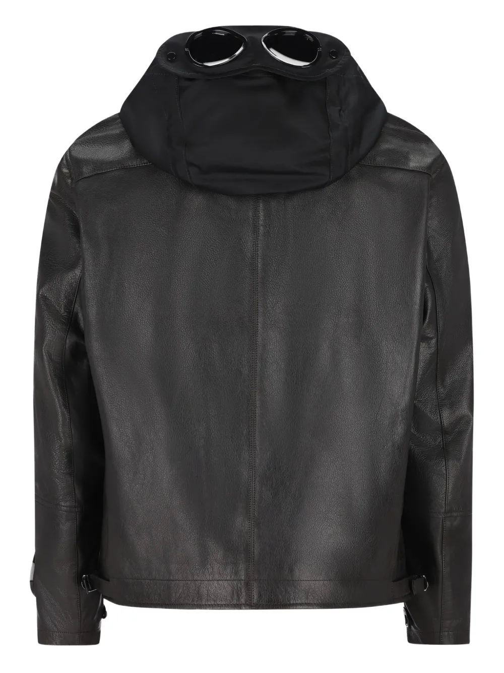 C.P. Company goggle-detail leather jacket | Leather Jackets | Image 2